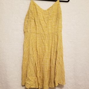 Old Navy tank dress, satin material